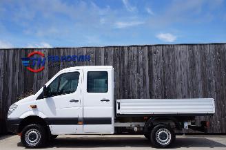 krockskadad bil auto Mercedes Sprinter 315 CDi 4X4 Dubbele Cabine Open Laadbak 110KW Euro 4 2008/8