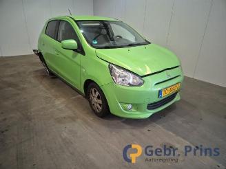 rozbiórka samochody osobowe Mitsubishi Space-star Space Star (A0), Hatchback, 2012 1.2 12V 2015/1