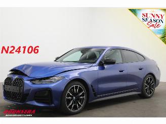Schadeauto BMW 4-serie Gran Coupé M440i Steptronic xDrive H/K ACC Navi Clima Memory Leder SHZ Apple/Android Camera PDC 2022