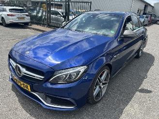 damaged passenger cars Mercedes C-klasse C 63 S   AMG  Sedan ( Leer  - Panoramadak ) 2017/12