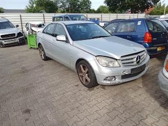 Coche siniestrado Mercedes C-klasse C (W204), Sedan, 2007 / 2014 1.8 C-200K 16V 2007/7
